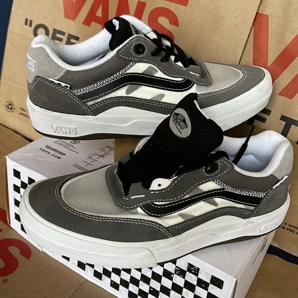 Vans Berle Grey/Black/White WMNS - Picture 11 of 16